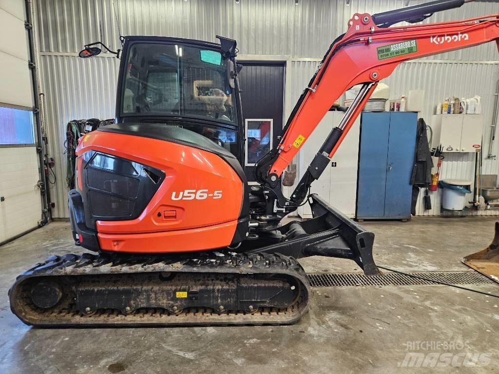 Kubota KX U56-5 Mini ekskavatoriai < 7 t