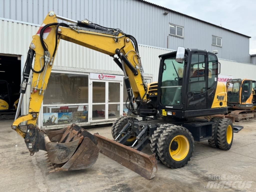 Yanmar B95W (40744) Ratiniai ekskavatoriai