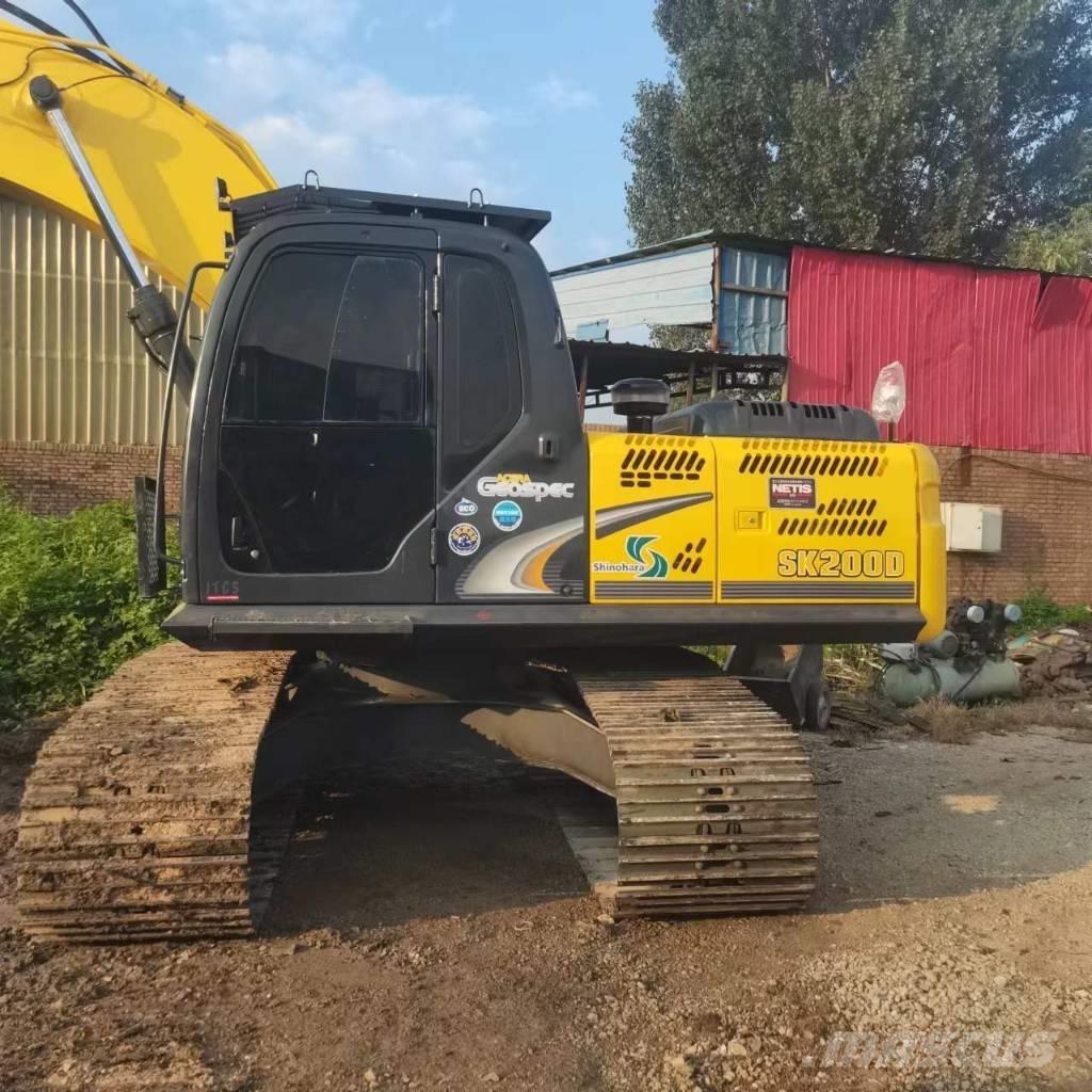 Kobelco SK 200 D Vikšriniai ekskavatoriai