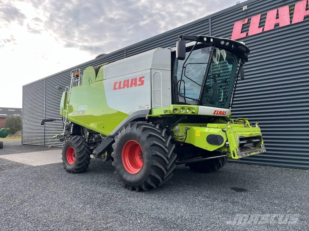 CLAAS Lexion 650 Derliaus nuėmimo kombainai