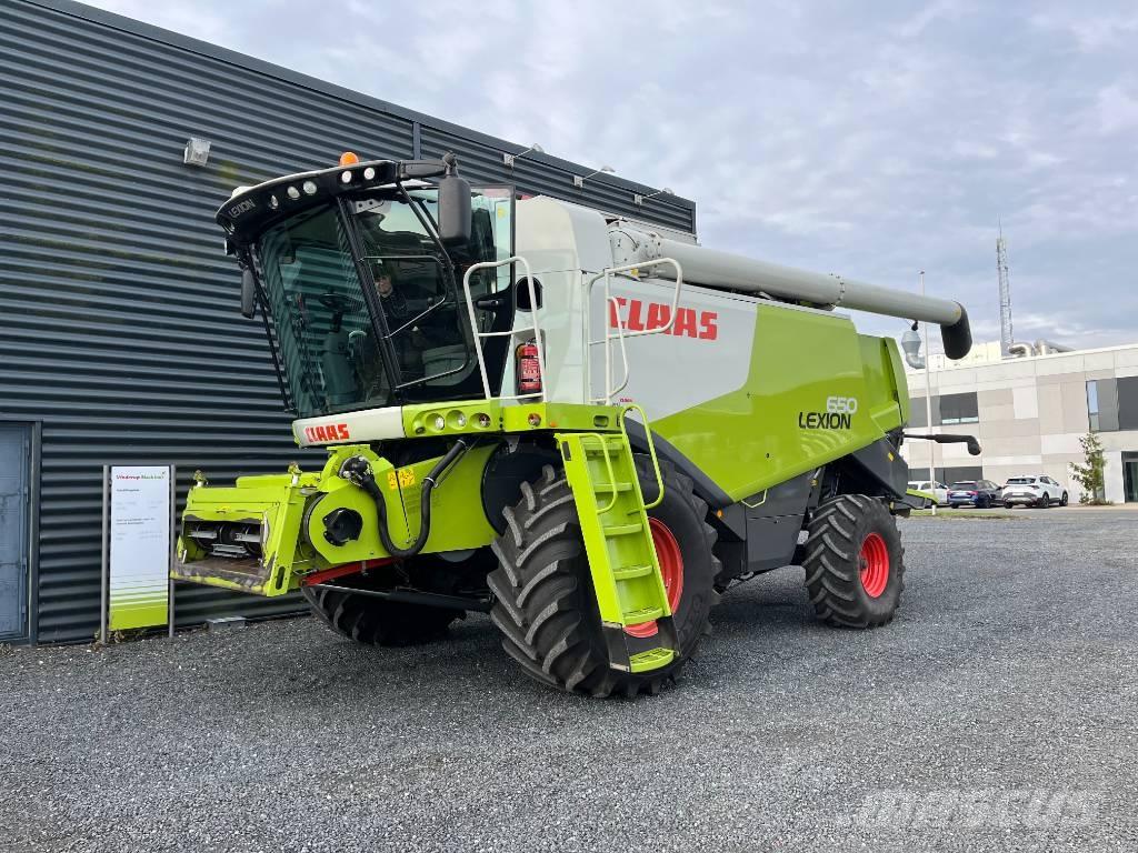 CLAAS Lexion 650 Derliaus nuėmimo kombainai