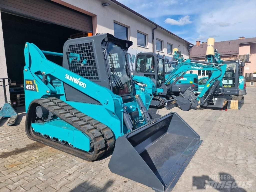 Sunward SWTL 4538 Krautuvai su šoniniu pasukimu