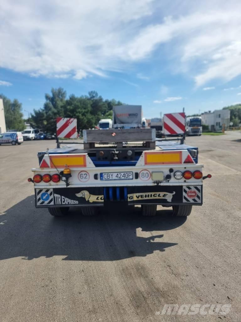 Scheuerle Euro Combi Savivartės puspriekabės