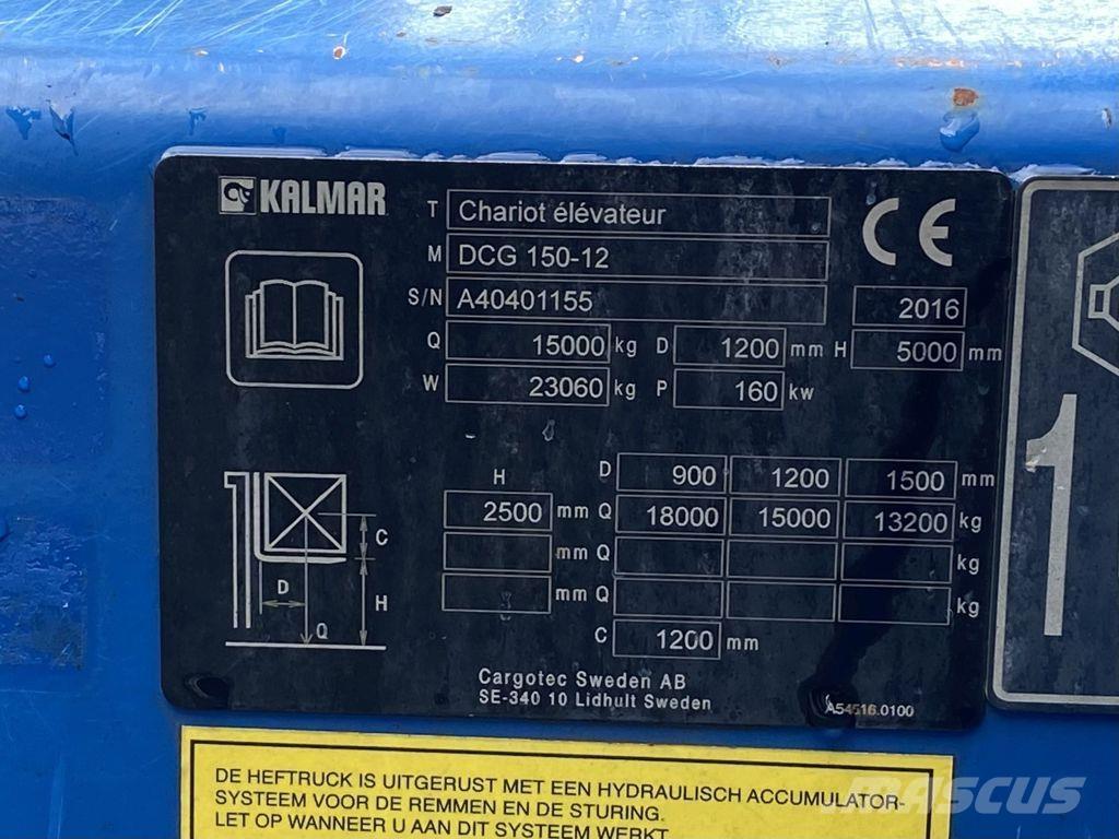 Kalmar DCG150-12 Dyzeliniai krautuvai