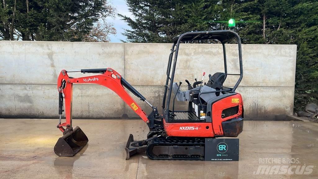 Kubota KX 015-4 Mini ekskavatoriai < 7 t