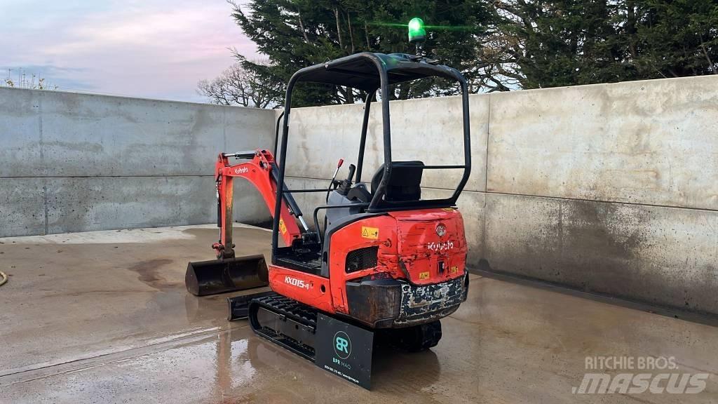 Kubota KX 015-4 Mini ekskavatoriai < 7 t