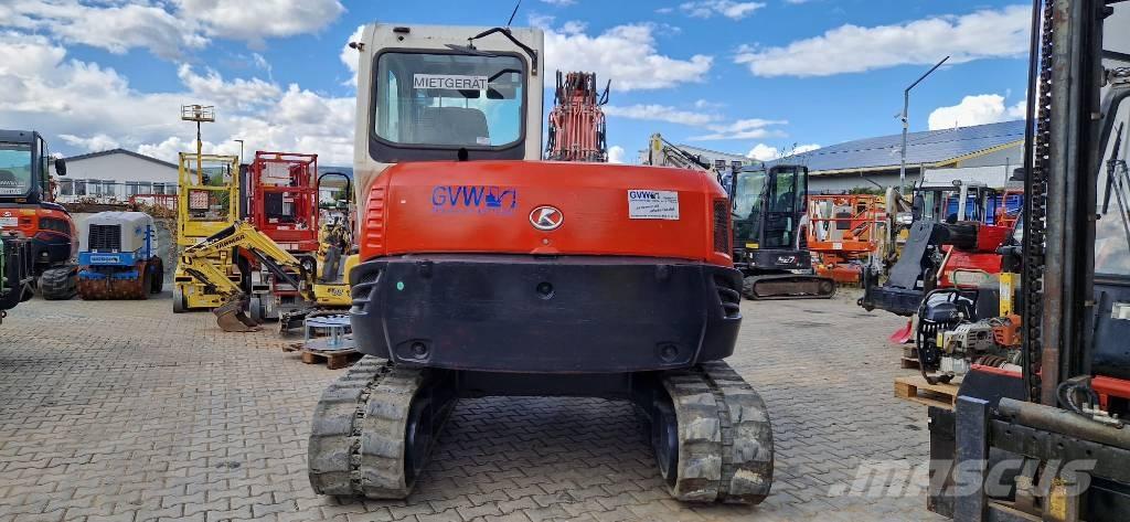 Kubota KX 080-3 Vidutinės galios ekskavatoriai 7-12 t