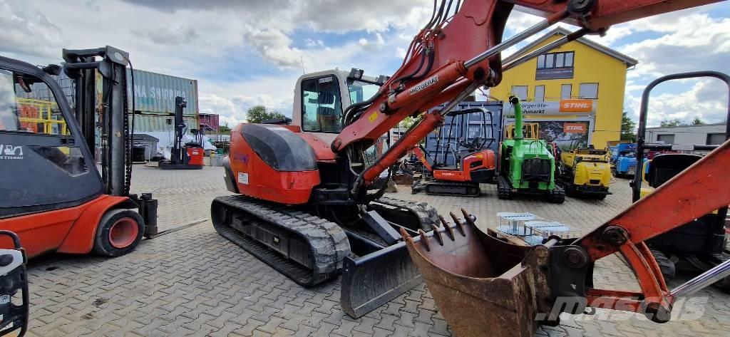 Kubota KX 080-3 Vidutinės galios ekskavatoriai 7-12 t