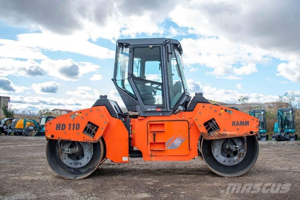 Hamm HD 110 Porinių būgnų volai