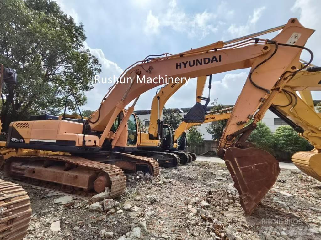 Hyundai 305 Vikšriniai ekskavatoriai