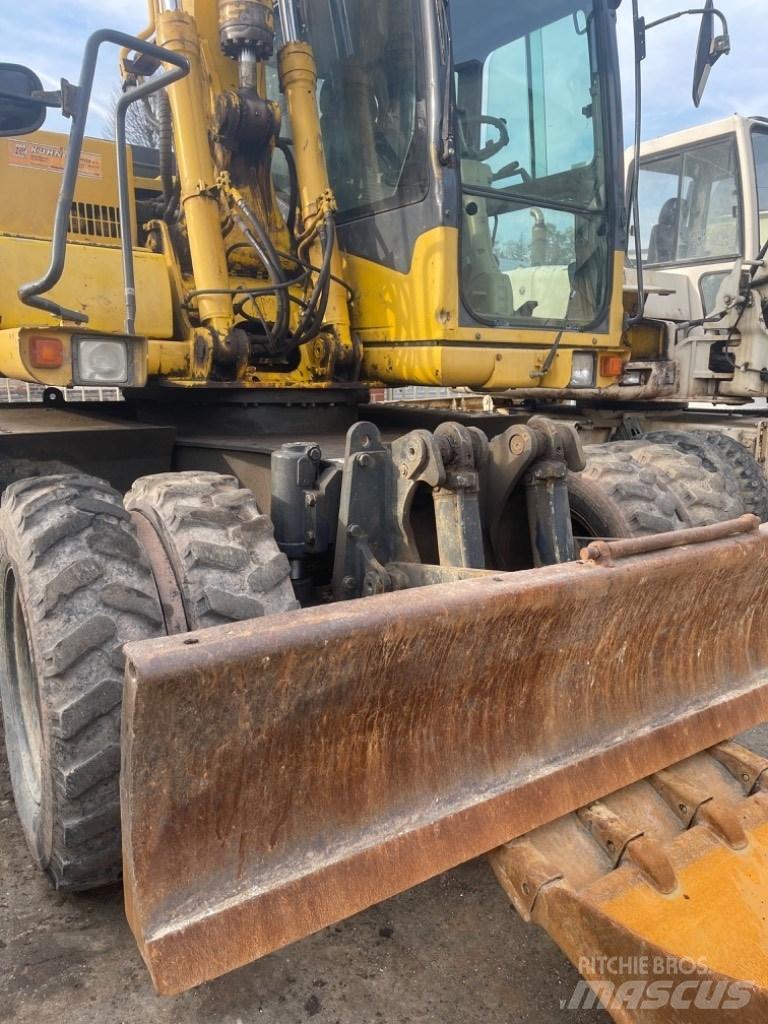 Komatsu PW 130-7K Ratiniai ekskavatoriai