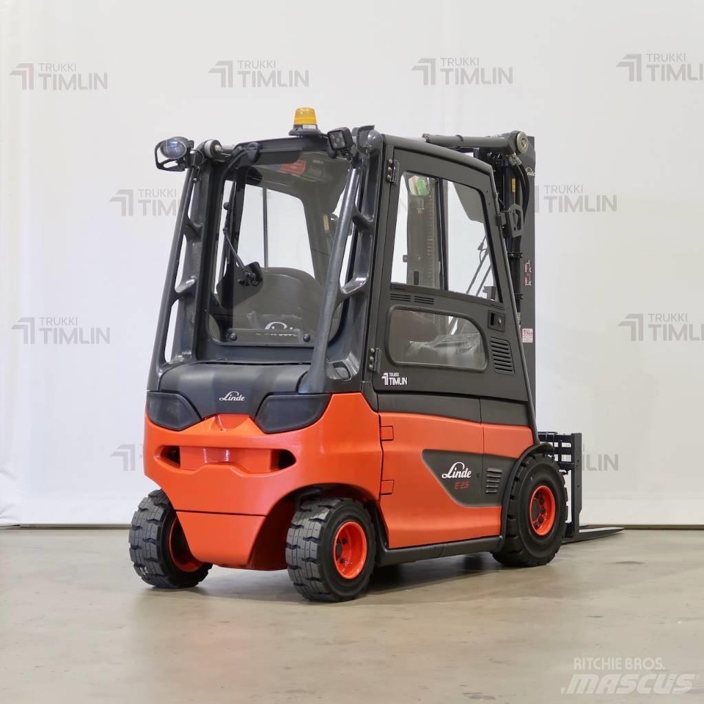 Linde E25-01 Elektriniai šakiniai krautuvai