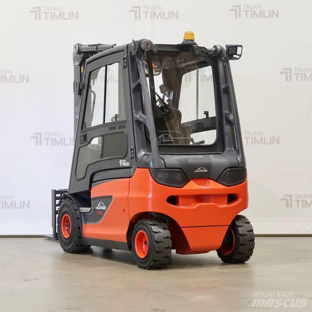 Linde E25-01 Elektriniai šakiniai krautuvai