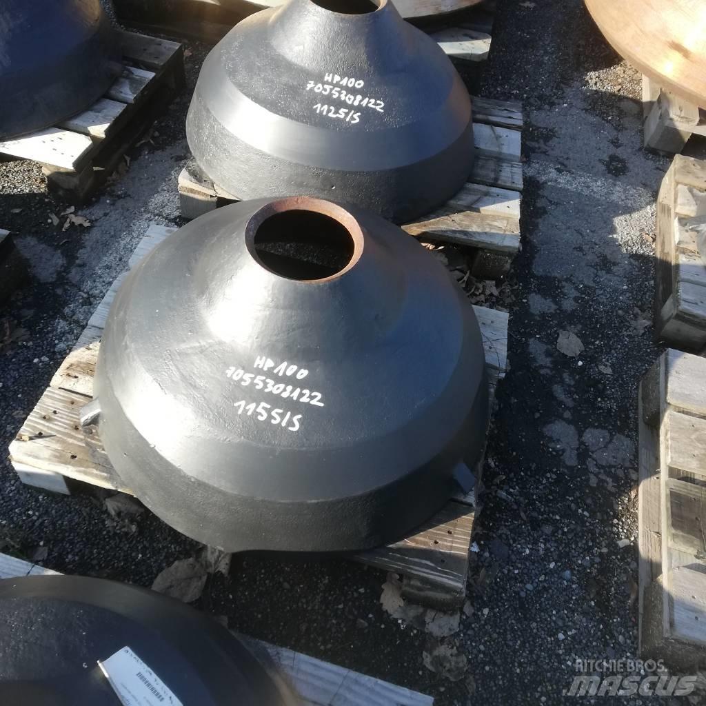 Metso HP 100 Mantle Kiti naudoti statybos komponentai