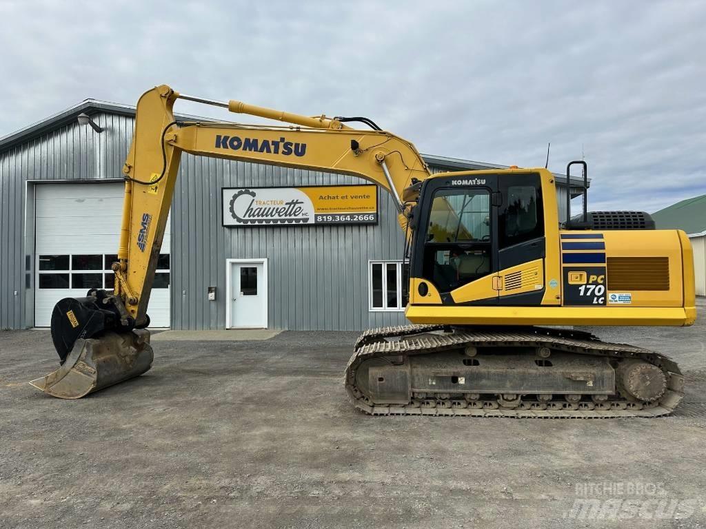 Komatsu PC 170 LC-10 Vikšriniai ekskavatoriai