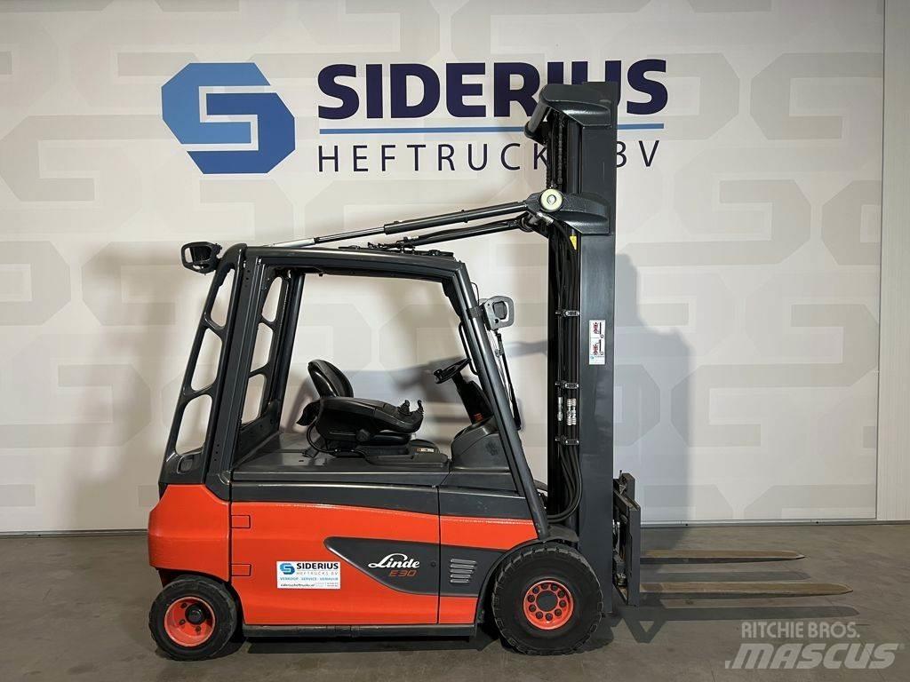 Linde E30L-01 Elektriniai šakiniai krautuvai
