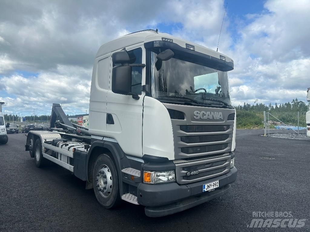 Scania G450 6x2*4 Sunkvežimiai su keliamuoju kabliu
