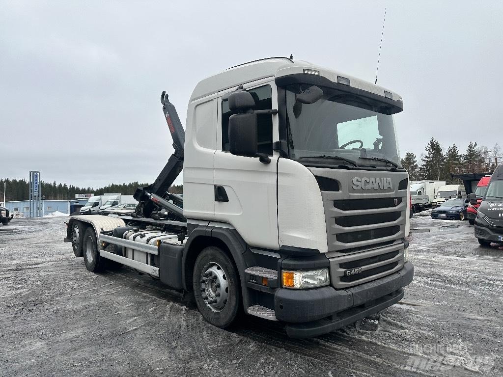 Scania G450 6x2*4 Sunkvežimiai su keliamuoju kabliu