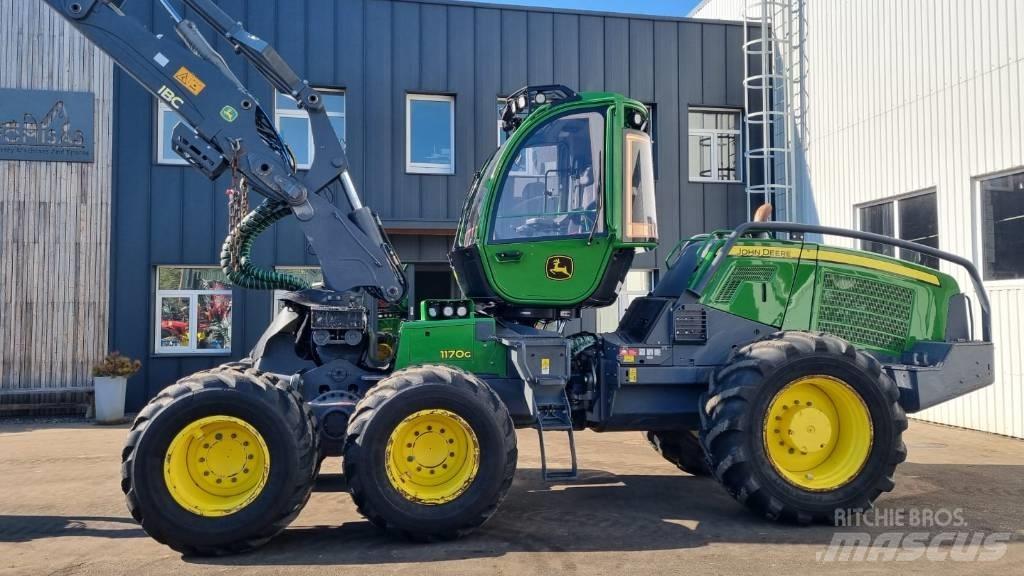 John Deere 1170 G Miško technika (Harvesteriai)