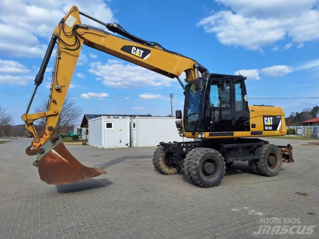 CAT M 316 D Ratiniai ekskavatoriai