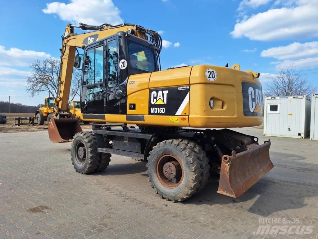 CAT M 316 D Ratiniai ekskavatoriai
