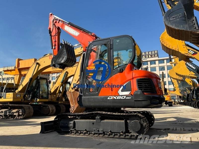 Doosan DX 60 Mini ekskavatoriai < 7 t