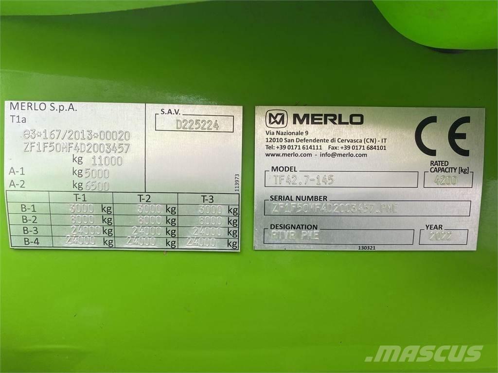 Merlo TF42.7 Teleskopiniai krautuvai žemės ūkiui