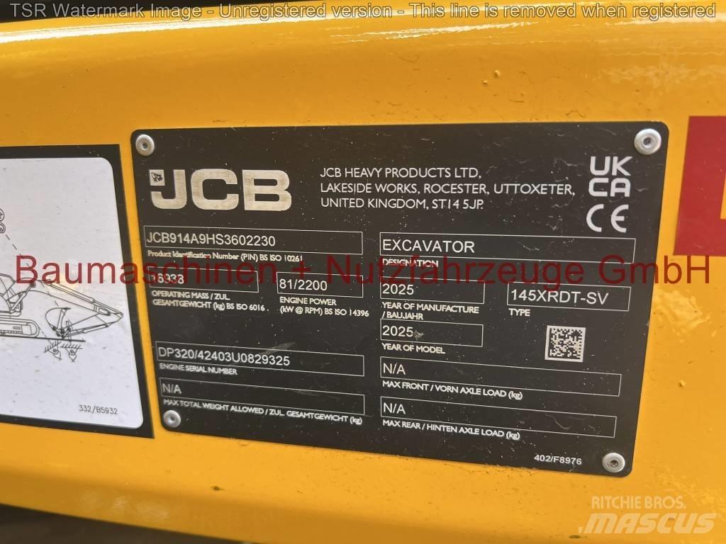 JCB 145XR -Demo- Vikšriniai ekskavatoriai