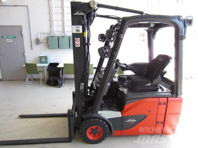 Linde E 16 C-02 Elektriniai šakiniai krautuvai