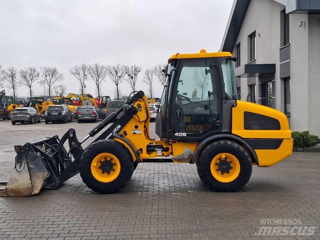 JCB 406 Naudoti ratiniai krautuvai