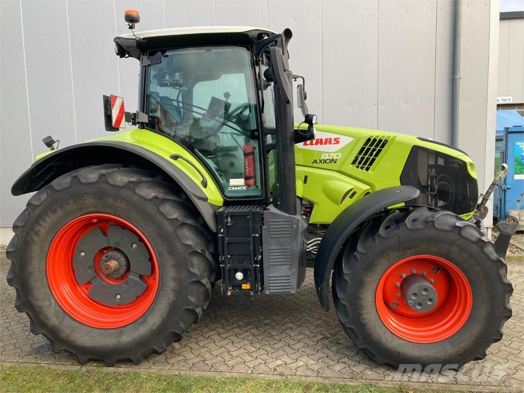 CLAAS Axion 870 Traktoriai