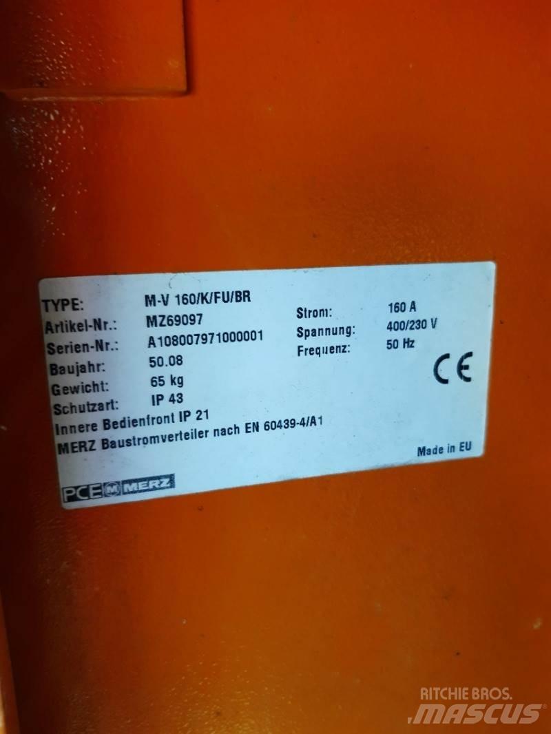 Merz V160/K/FU/BR Statyba - Kita