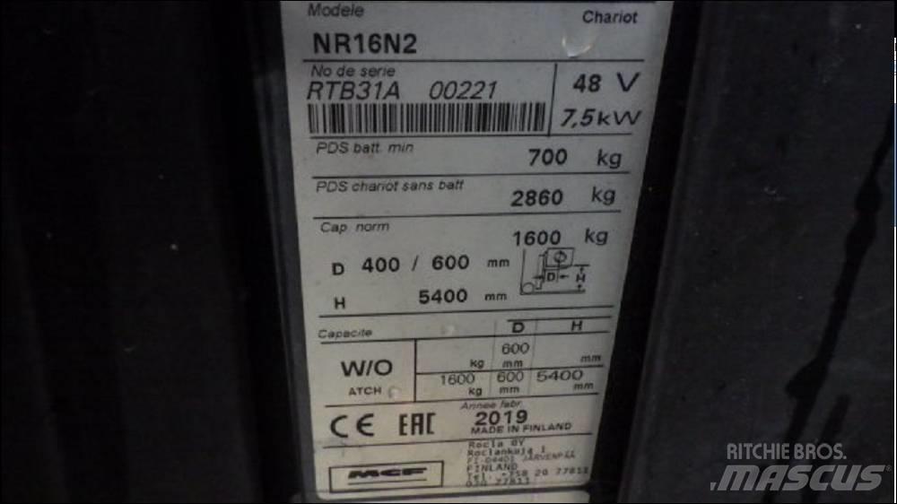 CAT NR16N2 Elektriniai šakiniai krautuvai