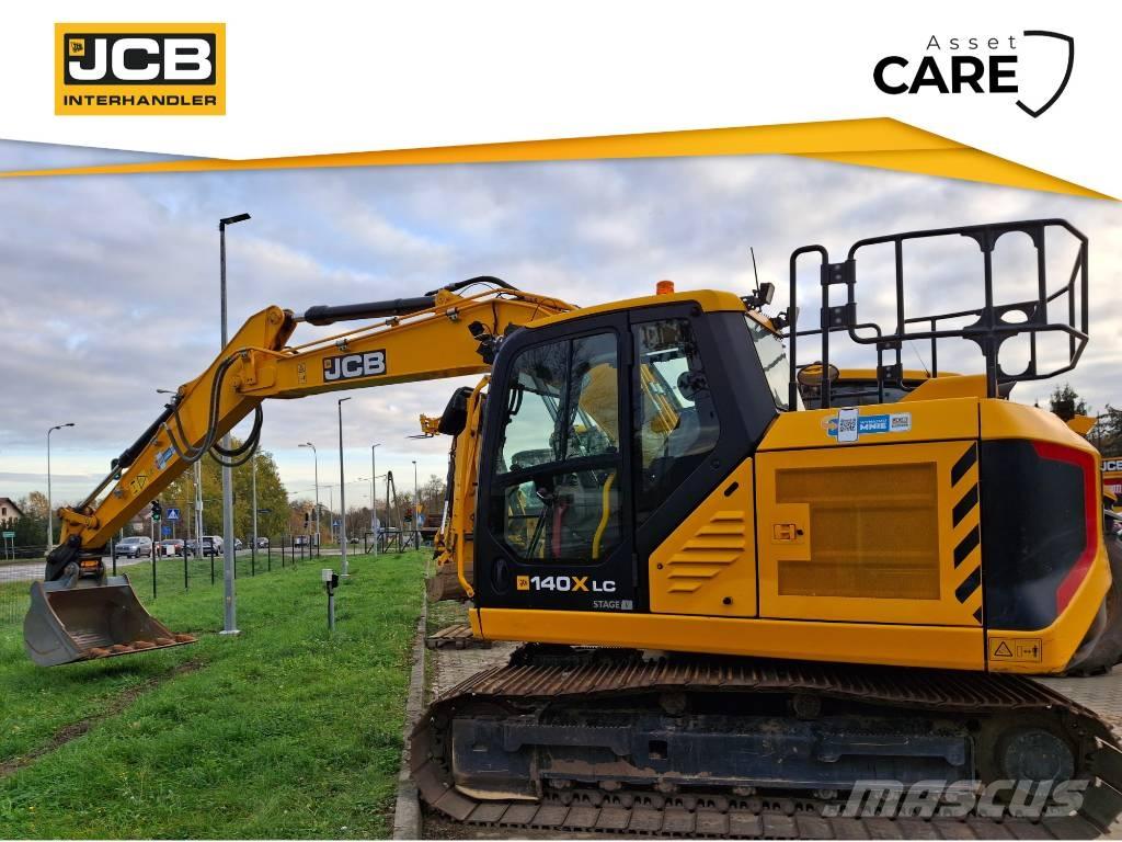 JCB 140 X Vikšriniai ekskavatoriai