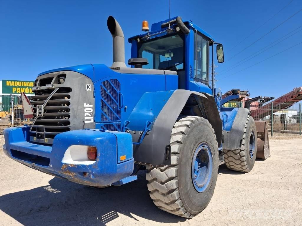 Volvo L 120 F Naudoti ratiniai krautuvai