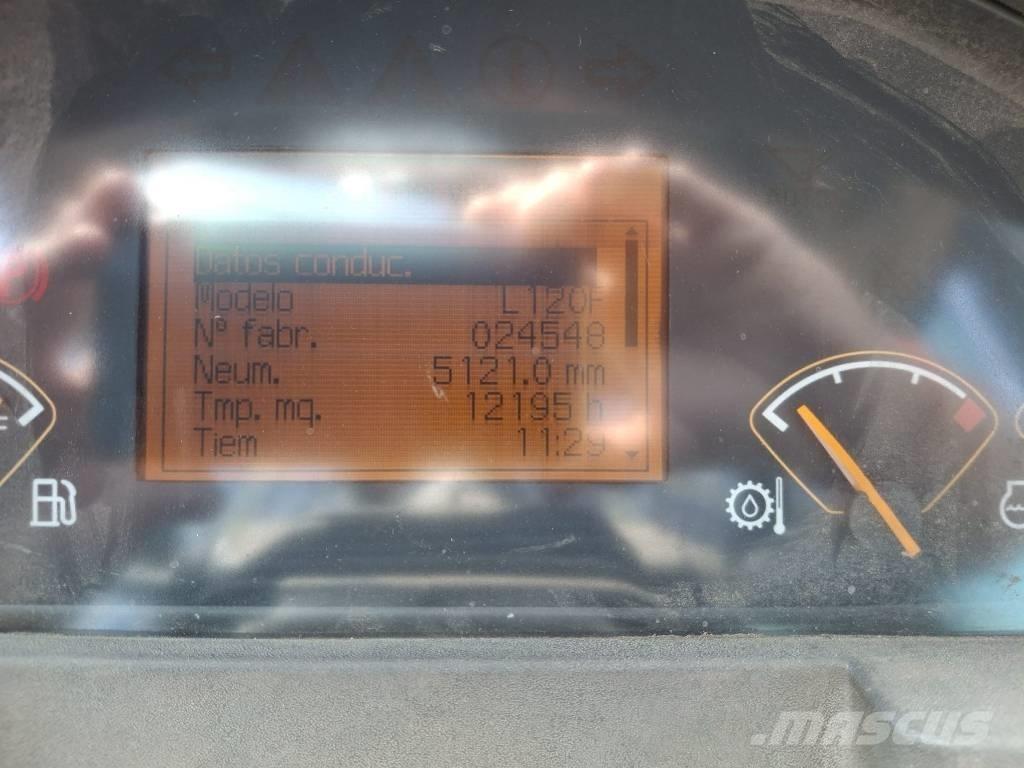 Volvo L 120 F Naudoti ratiniai krautuvai