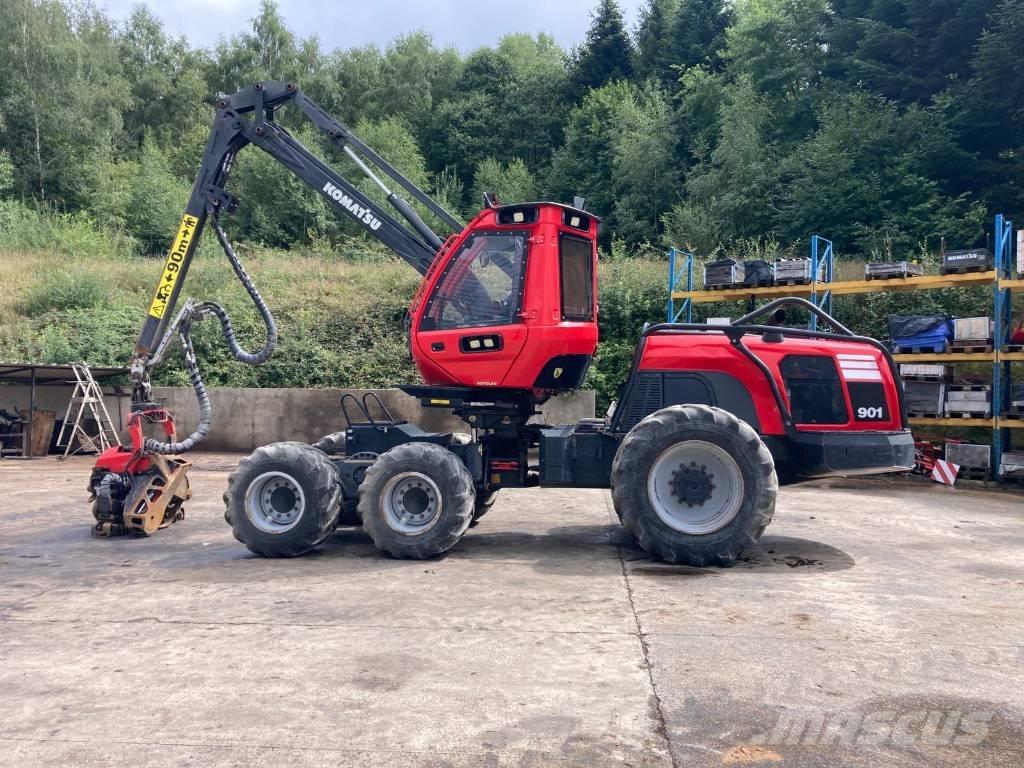 Komatsu 901 Miško technika (Harvesteriai)
