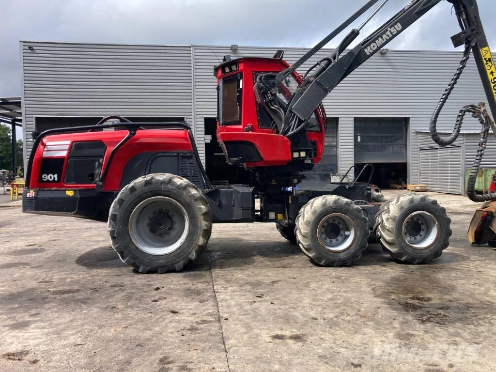 Komatsu 901 Miško technika (Harvesteriai)