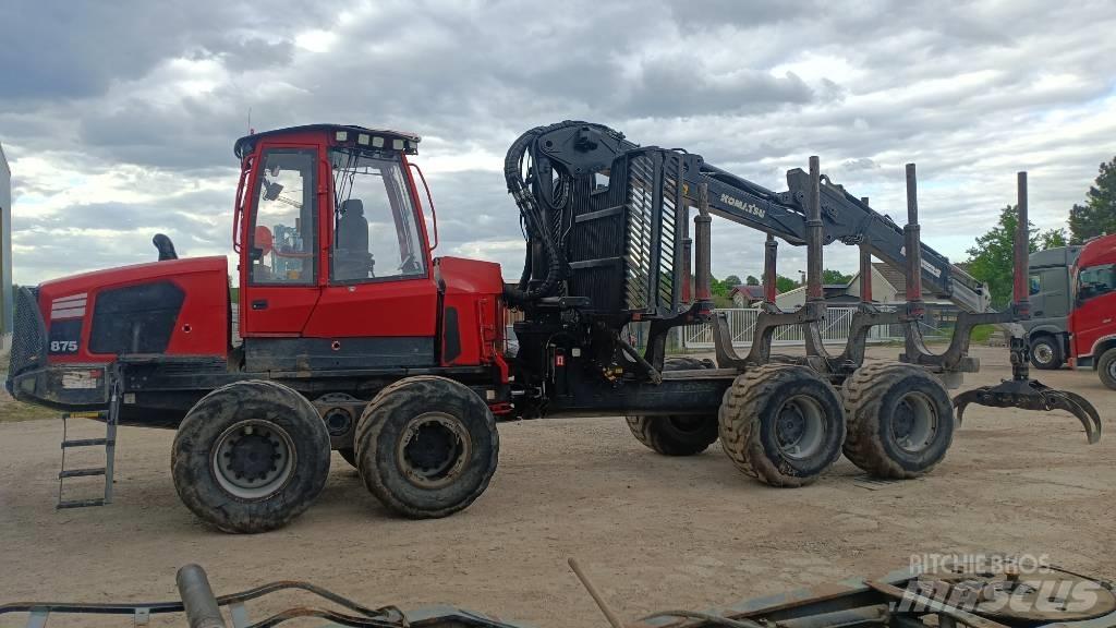 Komatsu 875 Naudoti miškovežiai (Forvarderiai)