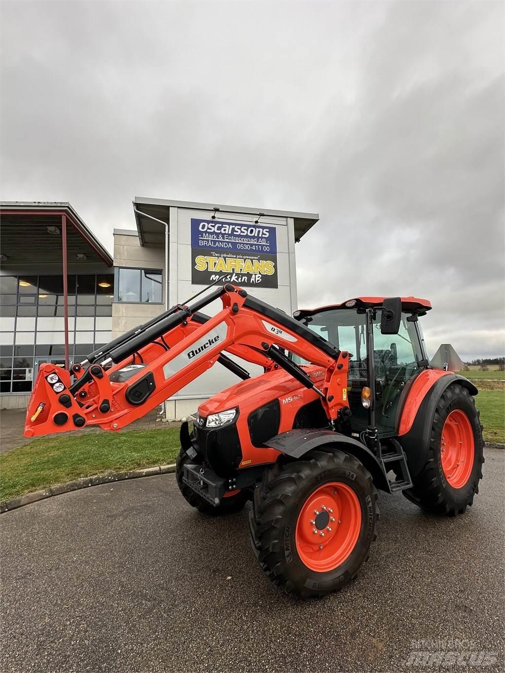 Kubota M5112 Traktoriai