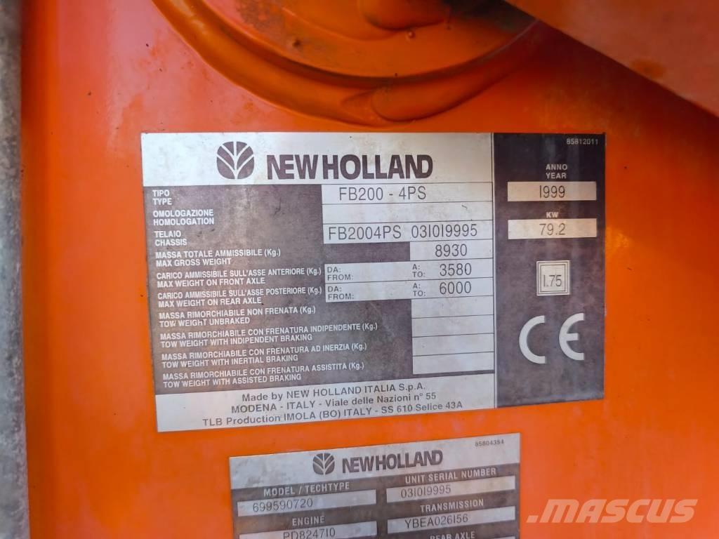New Holland FB 200 Ekskavatoriniai krautuvai