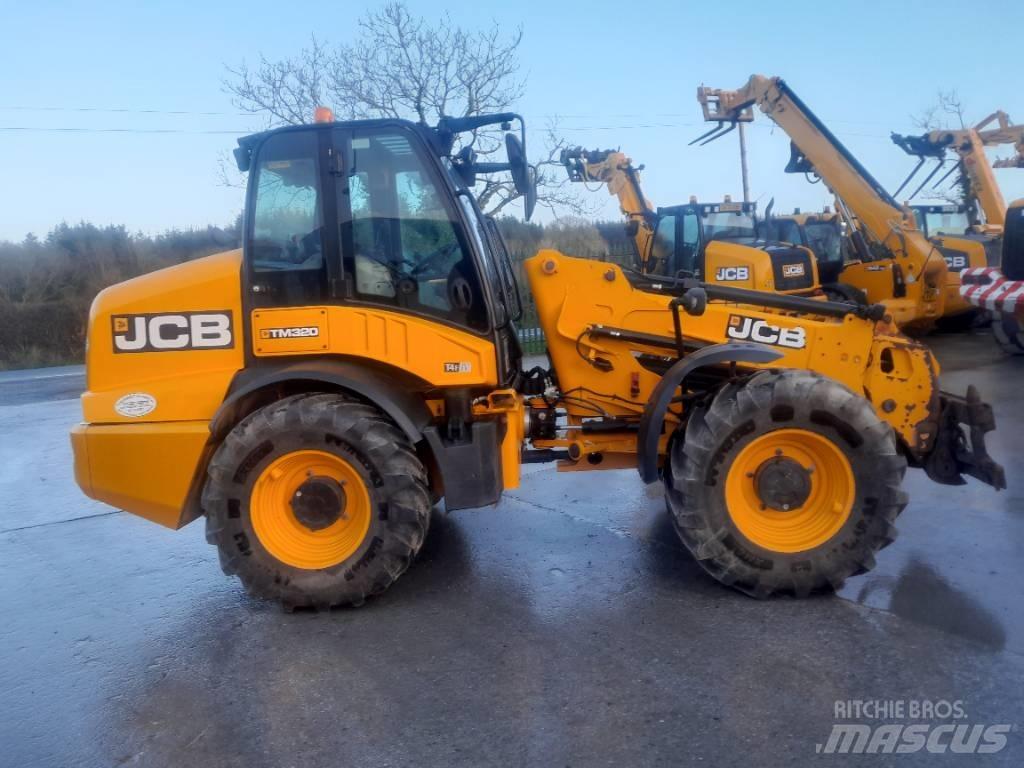 JCB TM 320 Teleskopiniai krautuvai žemės ūkiui