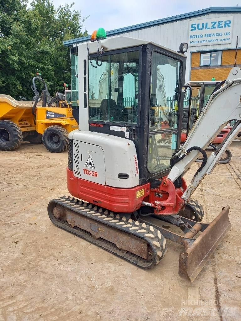 Takeuchi TB 23 R Mini ekskavatoriai < 7 t