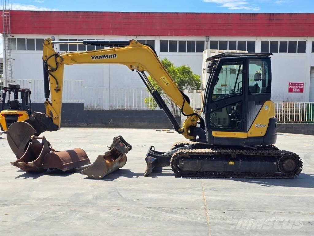 Yanmar Vio 80-1 Vidutinės galios ekskavatoriai 7-12 t