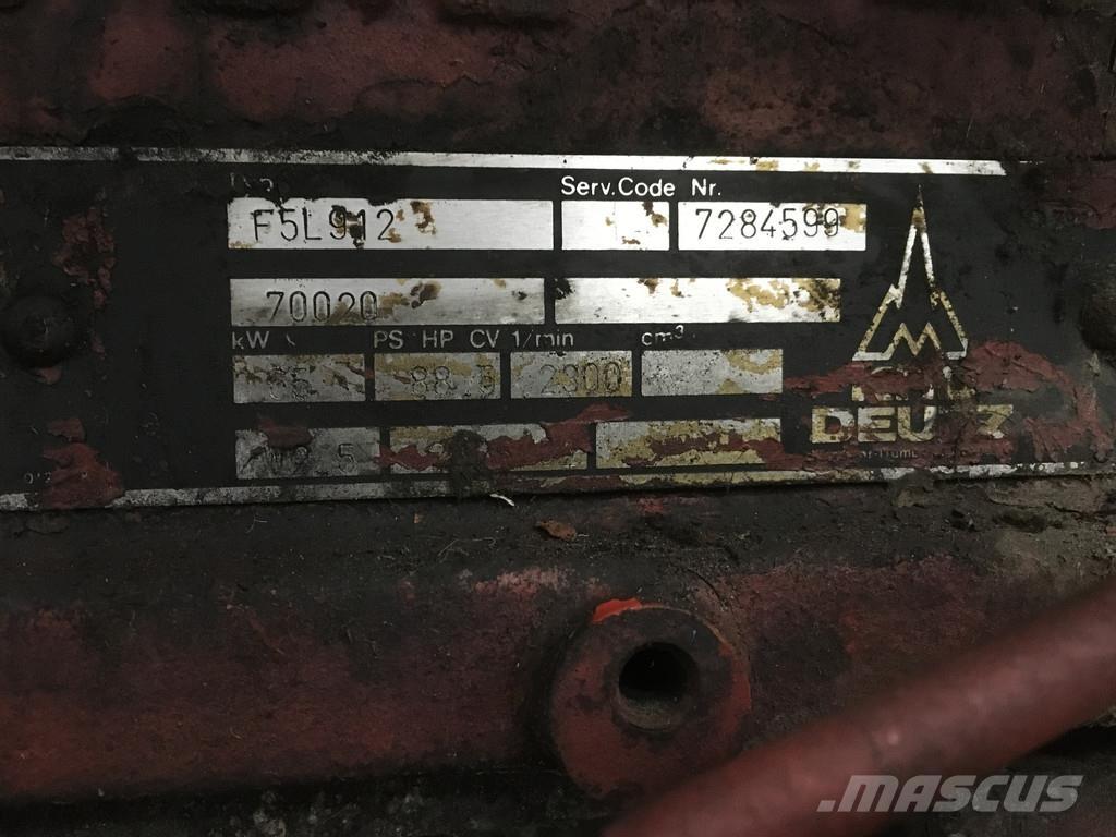 Deutz F5L912 USED Varikliai