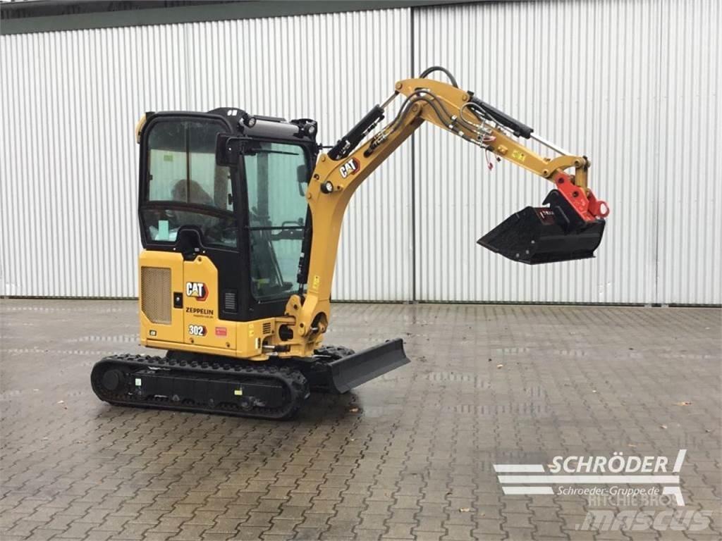 CAT 302 CR Ratiniai ekskavatoriai