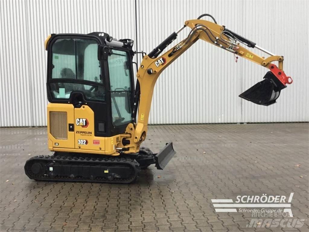 CAT 302 CR Ratiniai ekskavatoriai