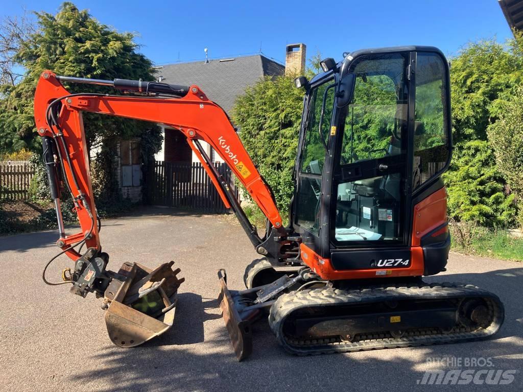 Kubota U 27 Mini ekskavatoriai < 7 t