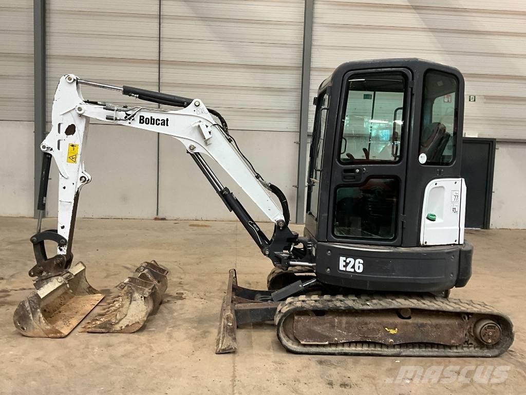 Bobcat E 26 EM Mini ekskavatoriai < 7 t