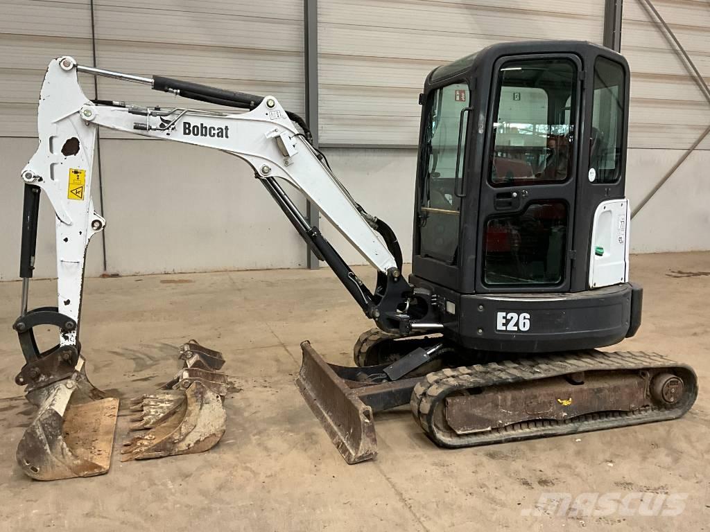 Bobcat E 26 EM Mini ekskavatoriai < 7 t